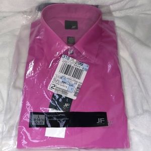 J. Ferrar slim fit easy care dress shirt